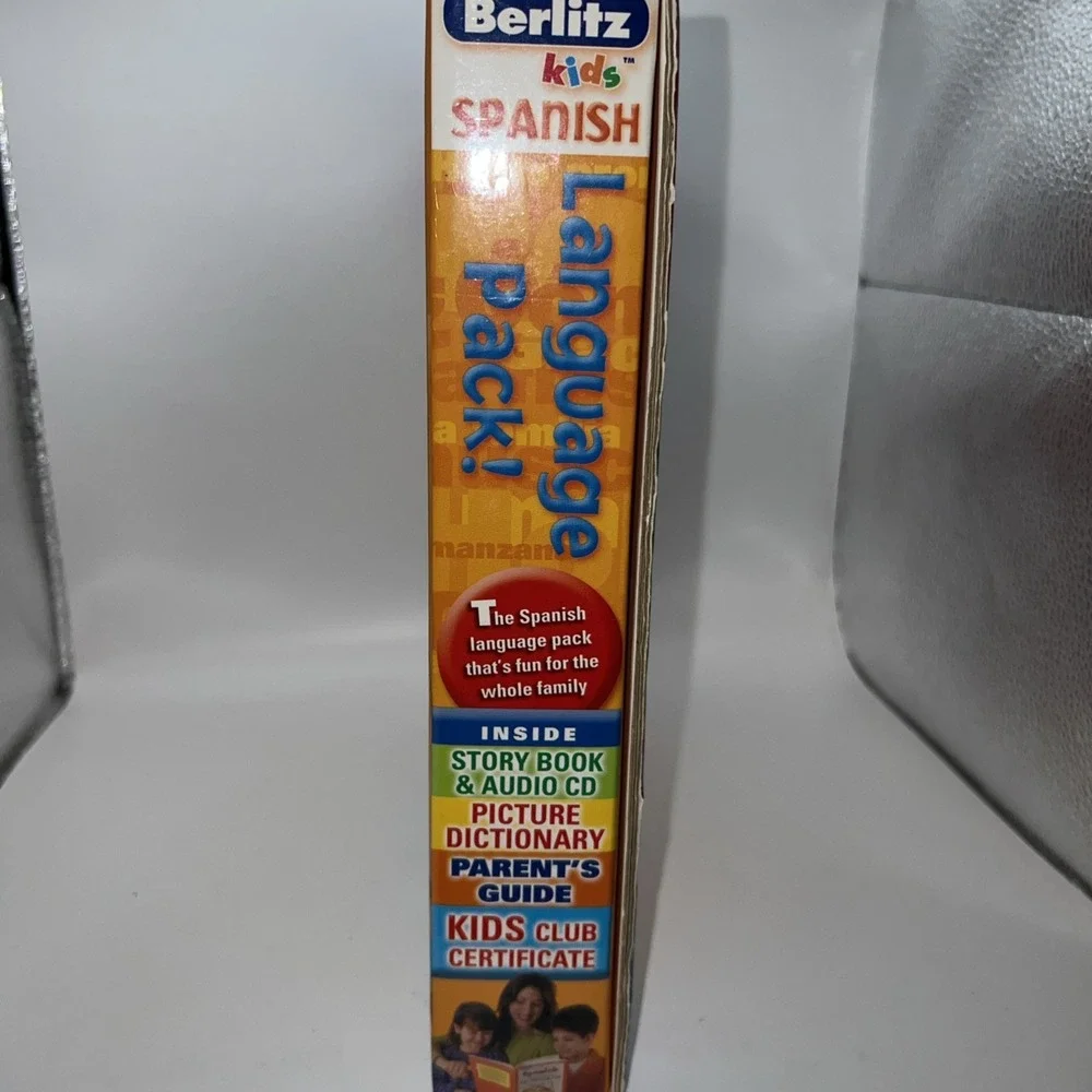 Berlitz Spanish Language Pack For Kids Learn W/activities, Songs, Stories